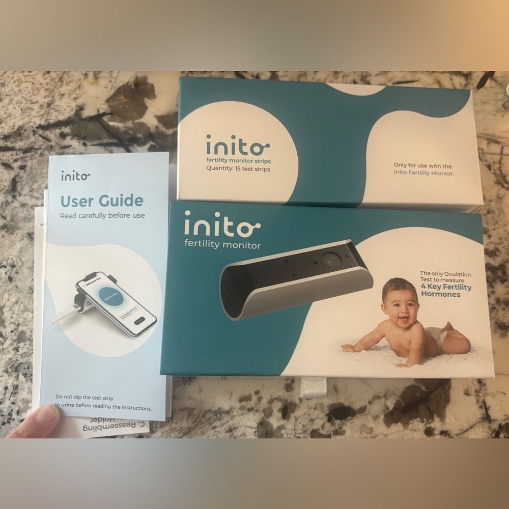 Inito Fertility Monitor + 15 test strips never used